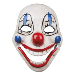 Maska klauna s pohyblivou čelistí